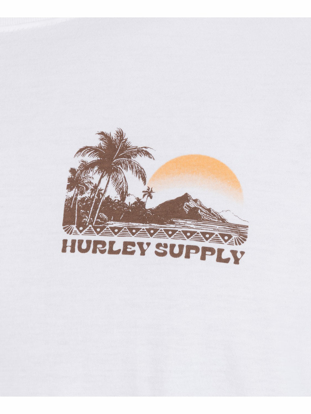 Hurley Discount | Island Scape Short Sleeve - White