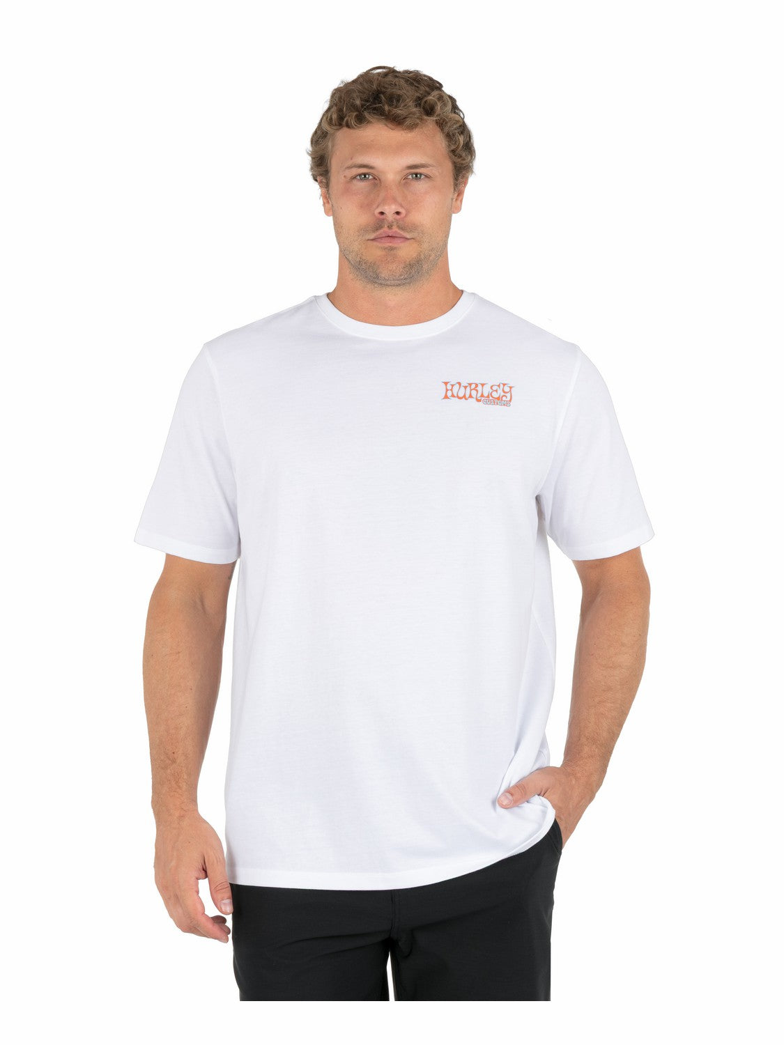 Hurley For Sale | Van Life Short Sleeve - White