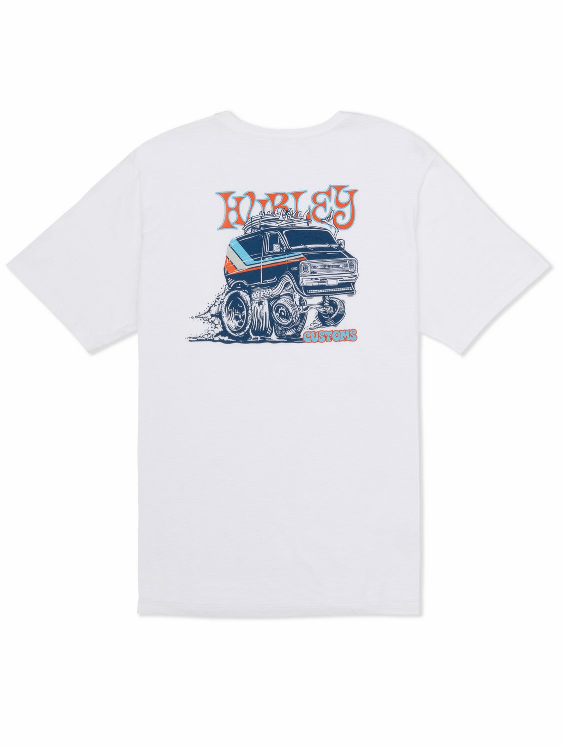 Hurley For Sale | Van Life Short Sleeve - White