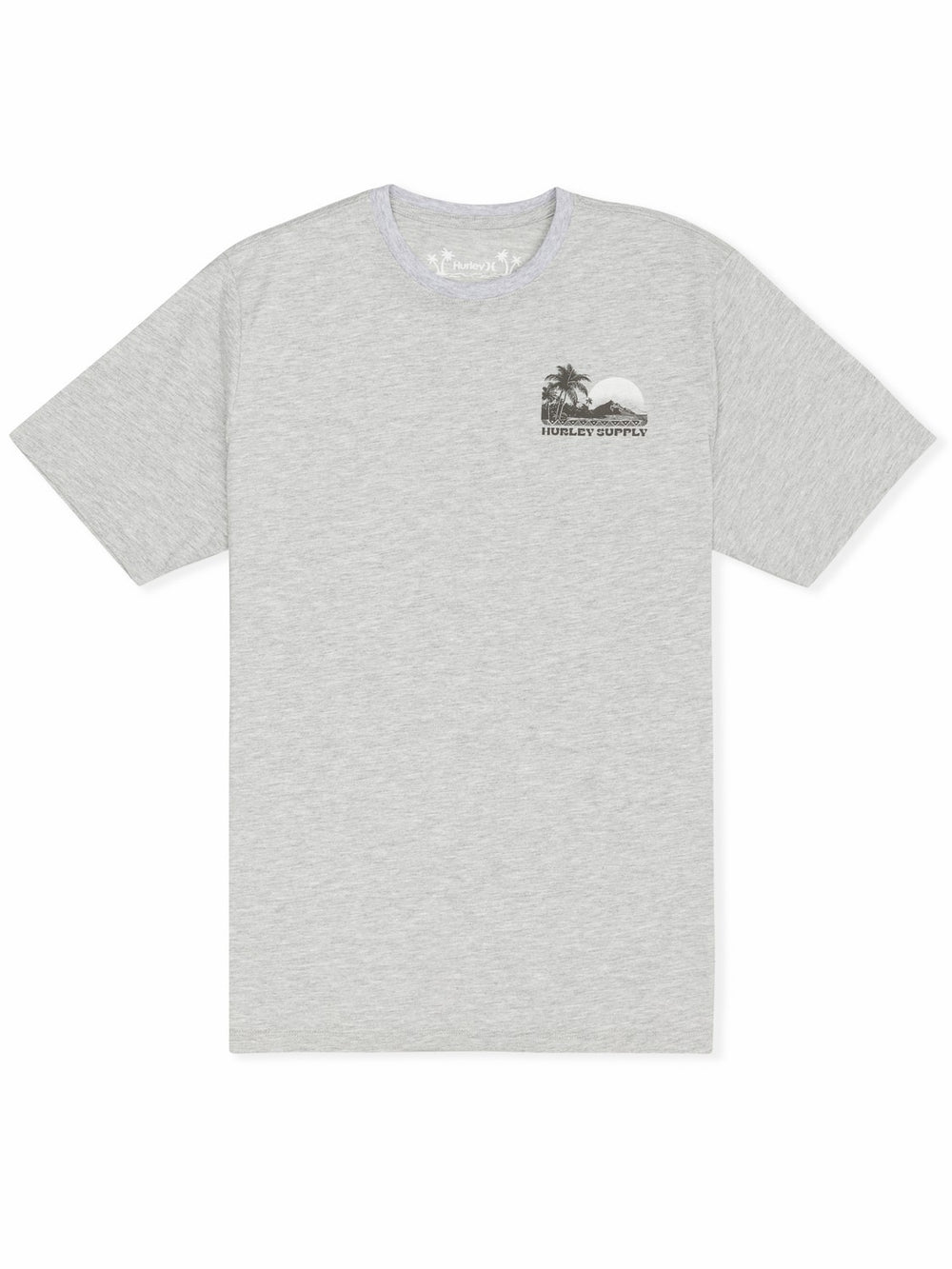 Hurley Onsale | Island Scape Short Sleeve - Dark Grey Heather