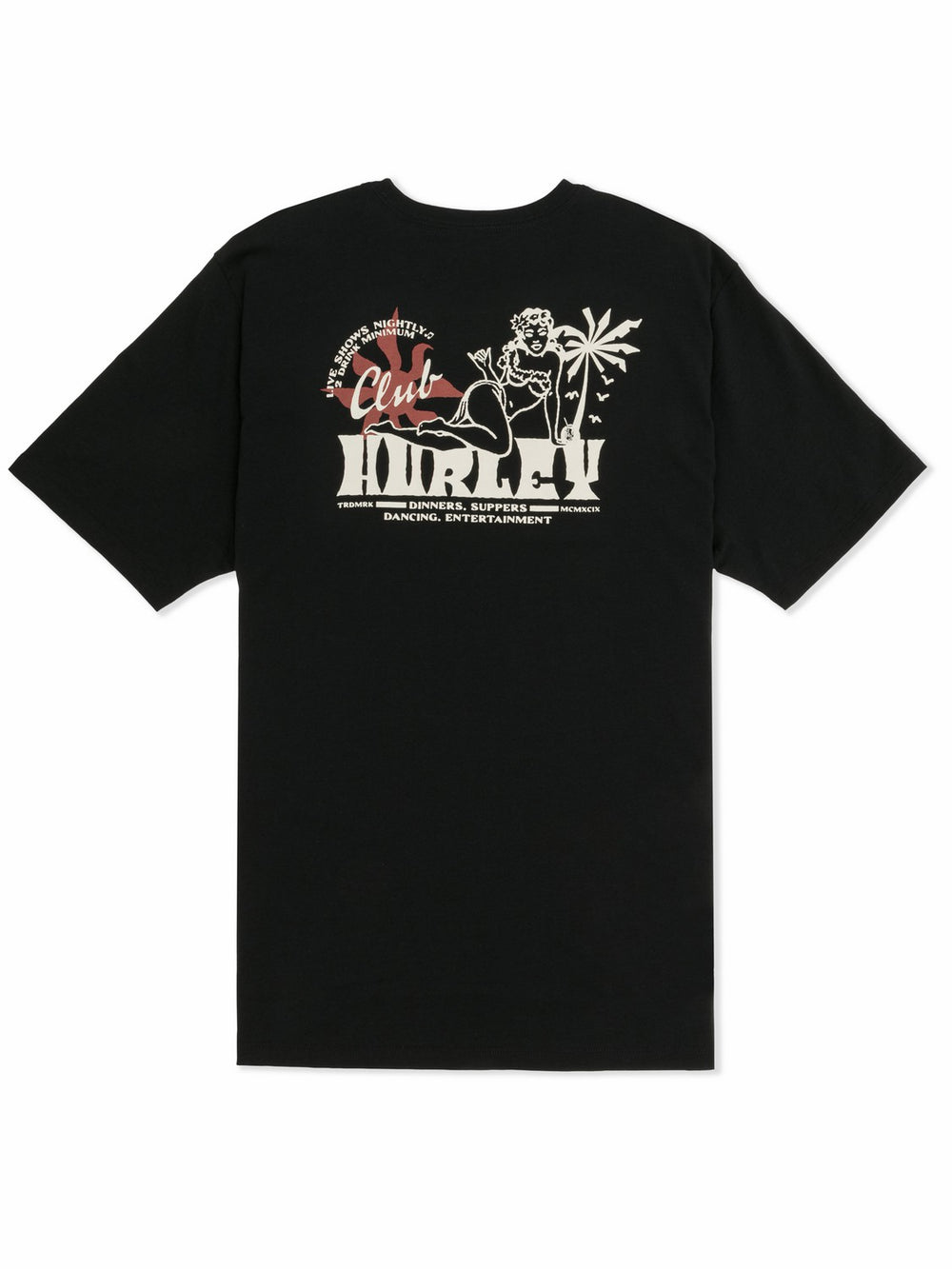 Hurley | Supper Club Short Sleeve - Black