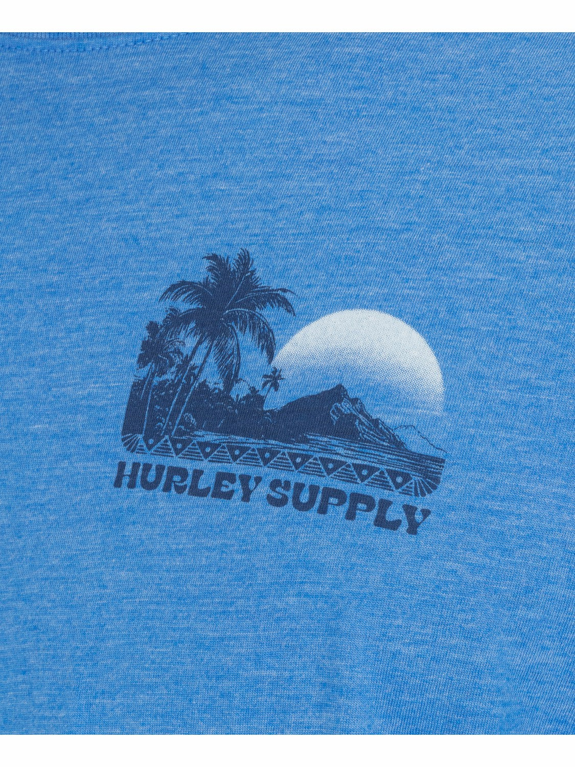 Hurley Discount | Island Scape Short Sleeve - Seashore Heather