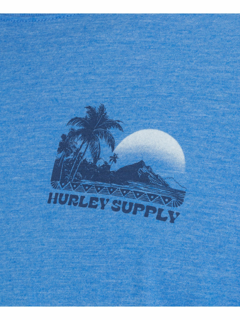 Hurley Discount | Island Scape Short Sleeve - Seashore Heather