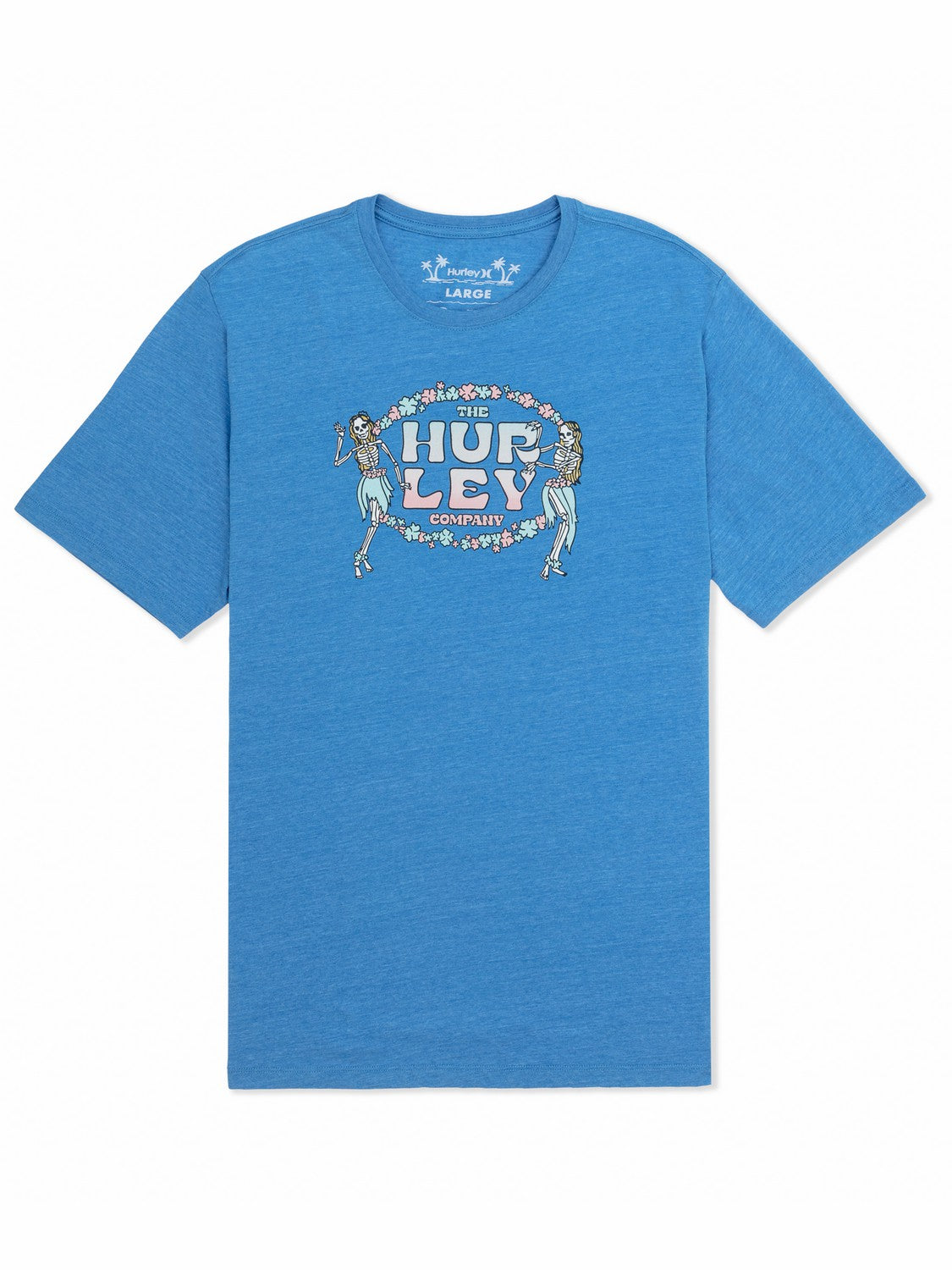 Hurley On Sale | Skull Dancin Short Sleeve - Seashore Heather