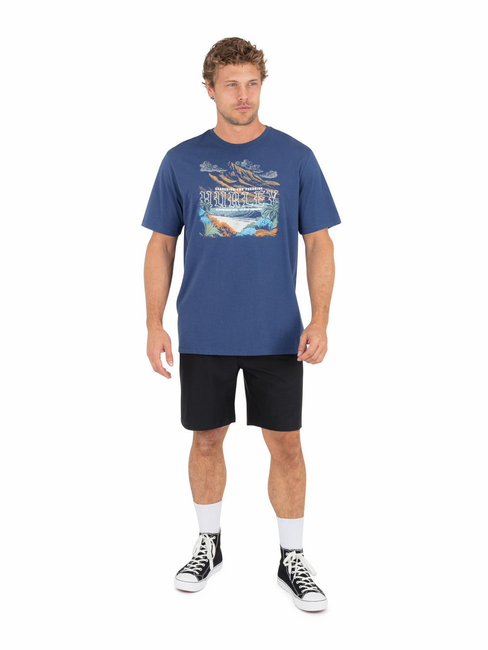 Hurley | Finding Paradise Short Sleeve - Abyss