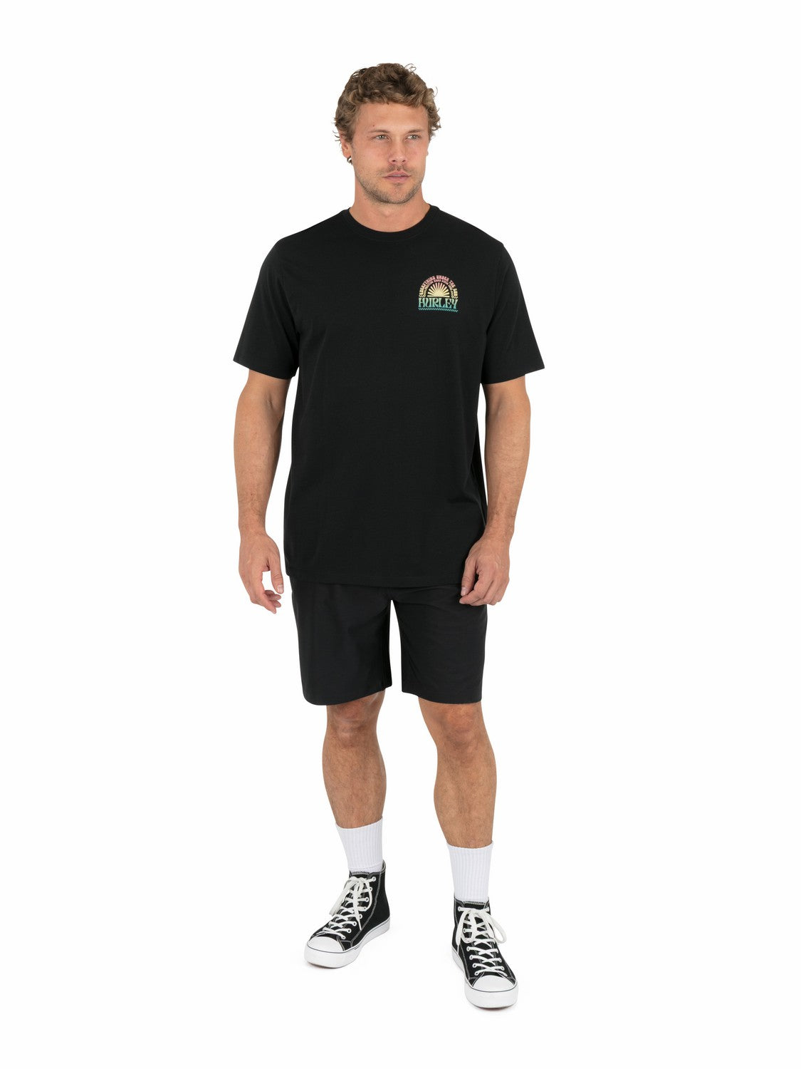 Hurley Discount | Glyphic Short Sleeve - Black