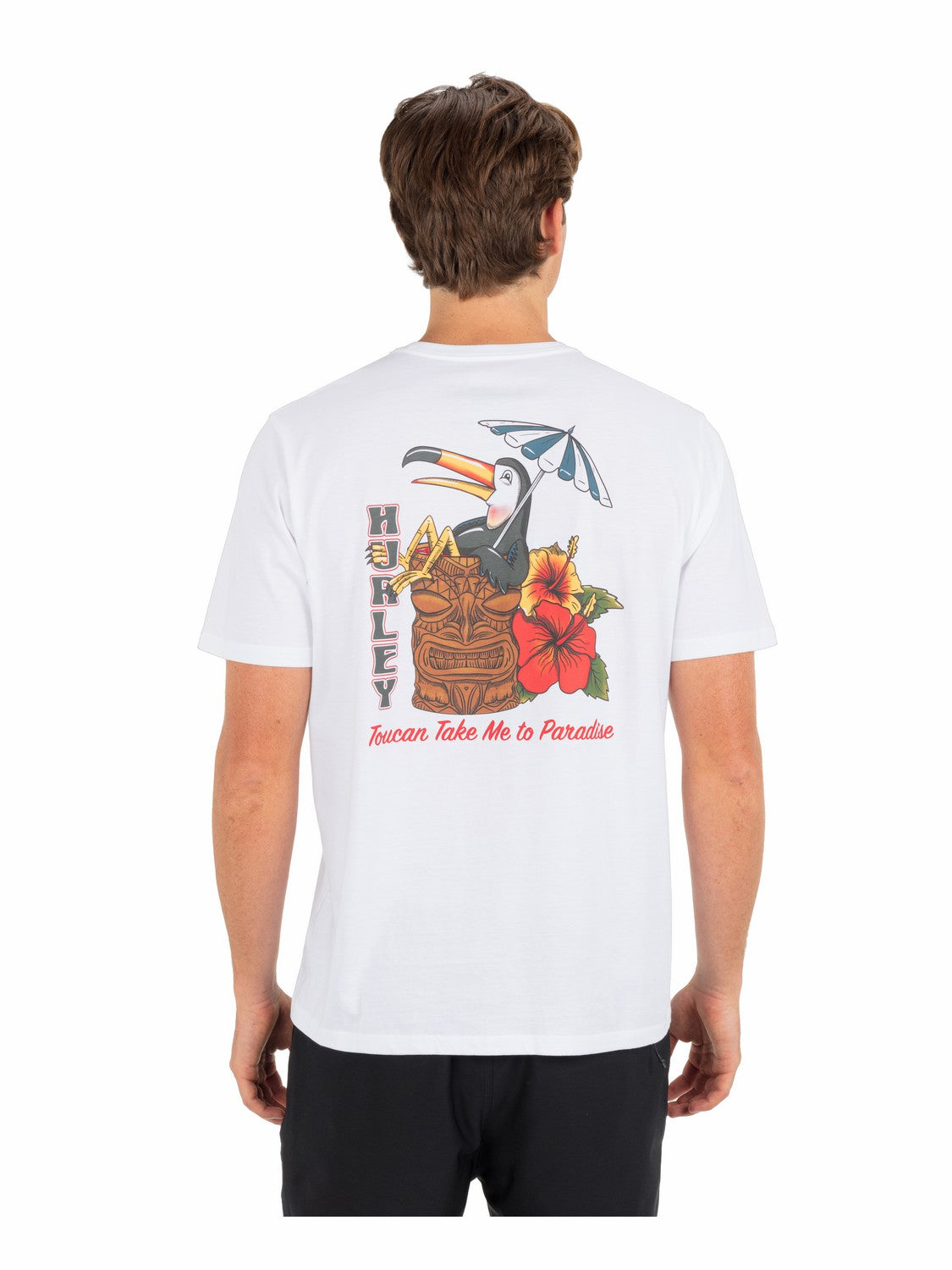 Hurley For Sale | Sippin On Paradise Short Sleeve - White