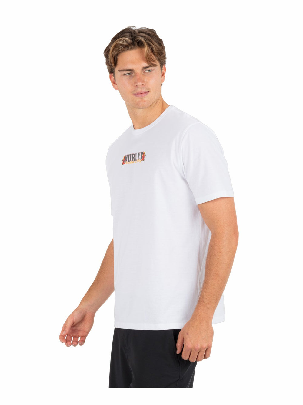 Hurley For Sale | Sippin On Paradise Short Sleeve - White