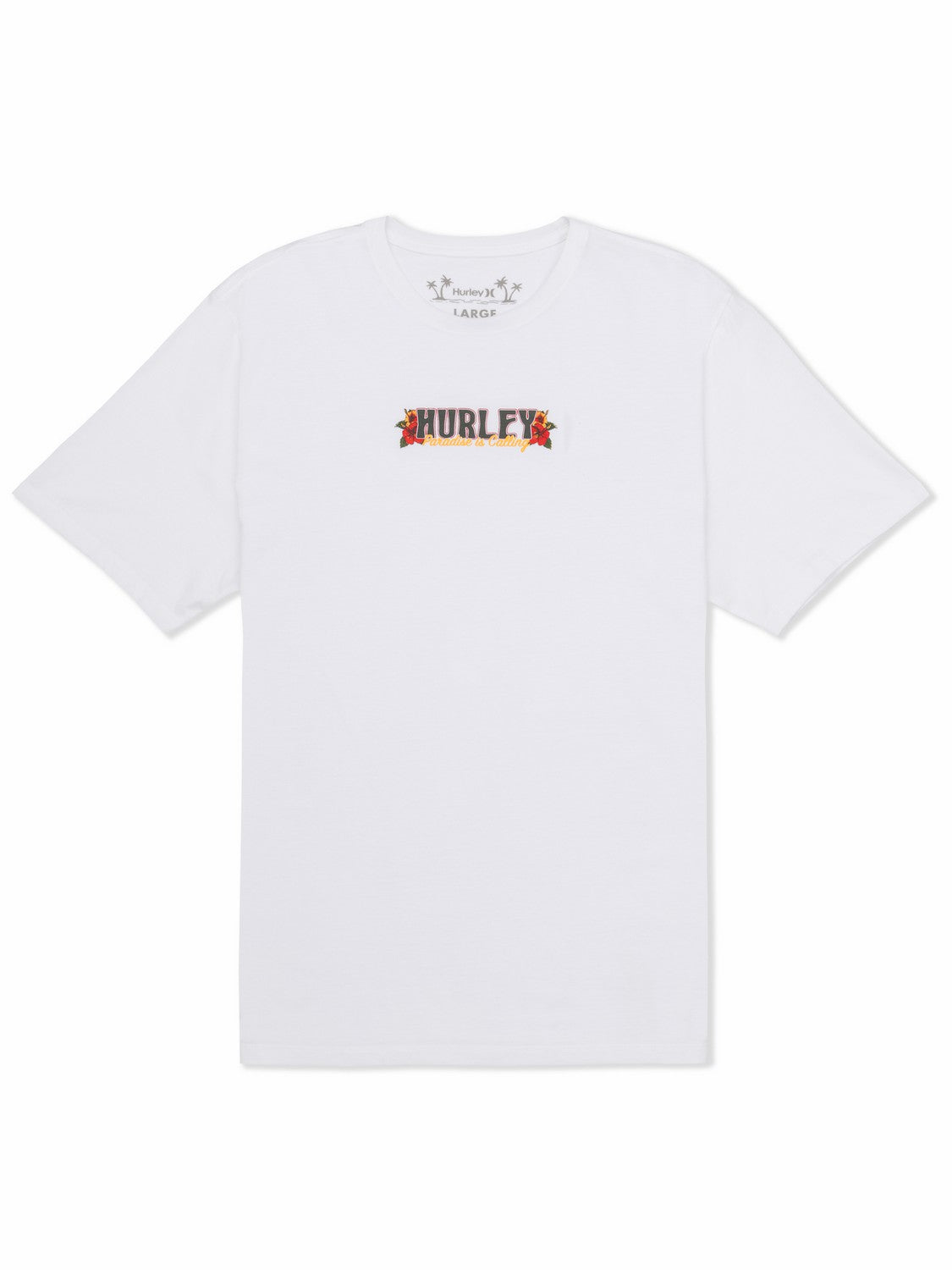 Hurley For Sale | Sippin On Paradise Short Sleeve - White