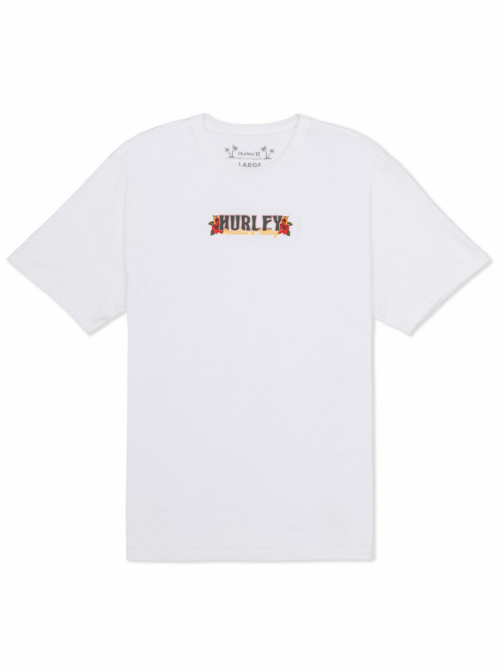 Hurley For Sale | Sippin On Paradise Short Sleeve - White