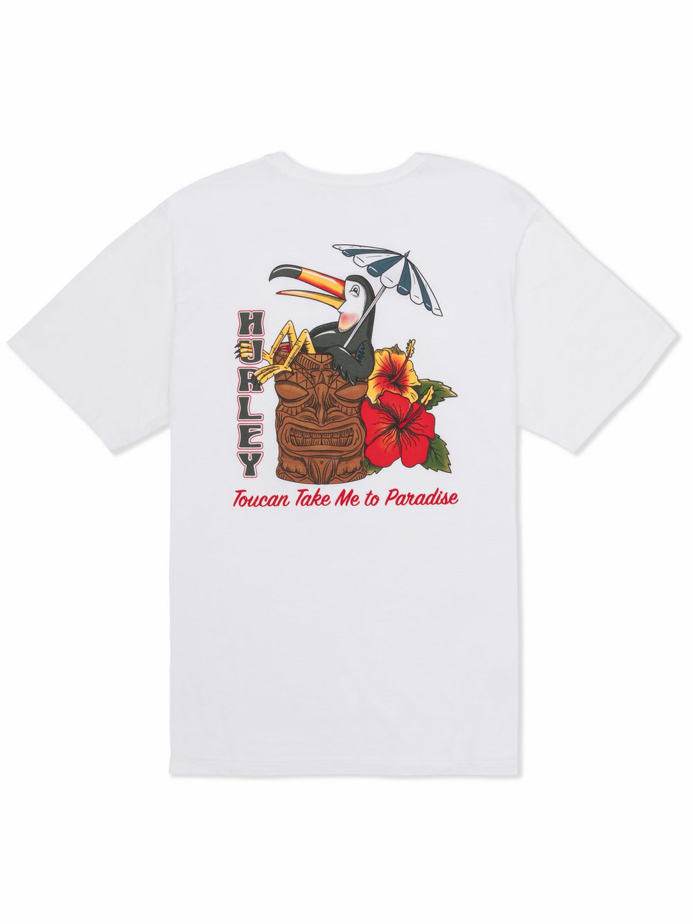 Hurley For Sale | Sippin On Paradise Short Sleeve - White