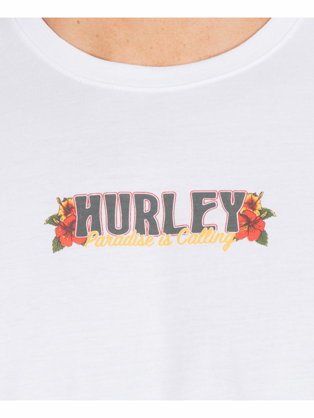 Hurley For Sale | Sippin On Paradise Short Sleeve - White