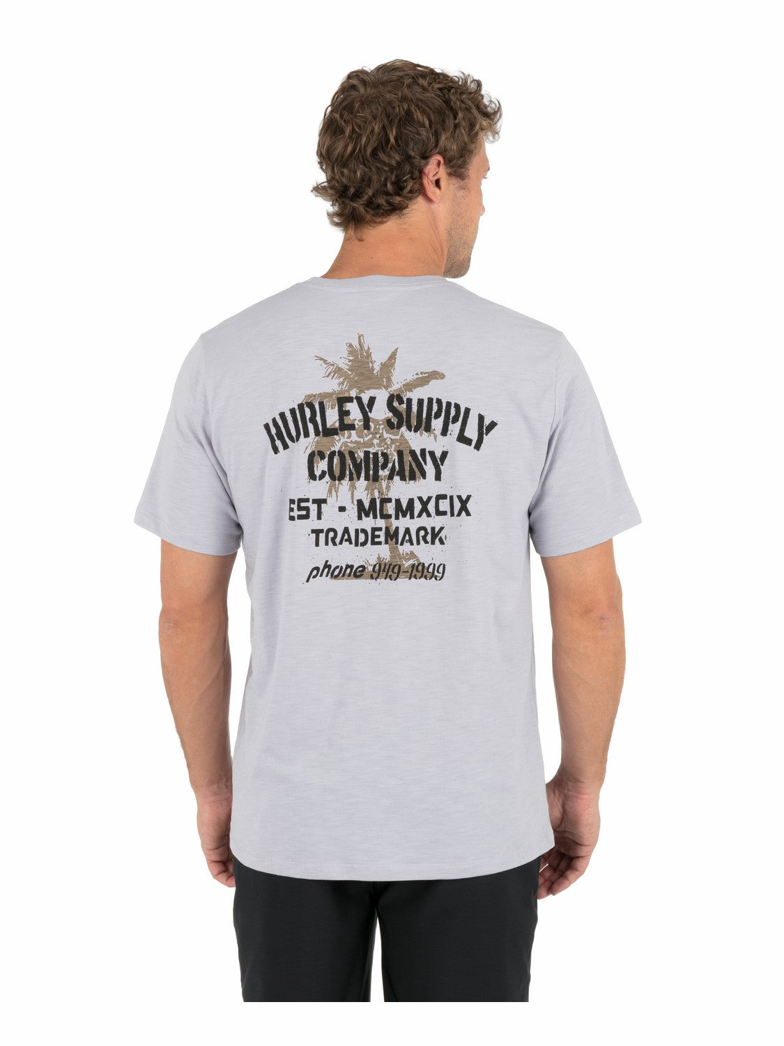 Hurley On Sale | Shape Shack Slub Short Sleeve - Light Asteroid
