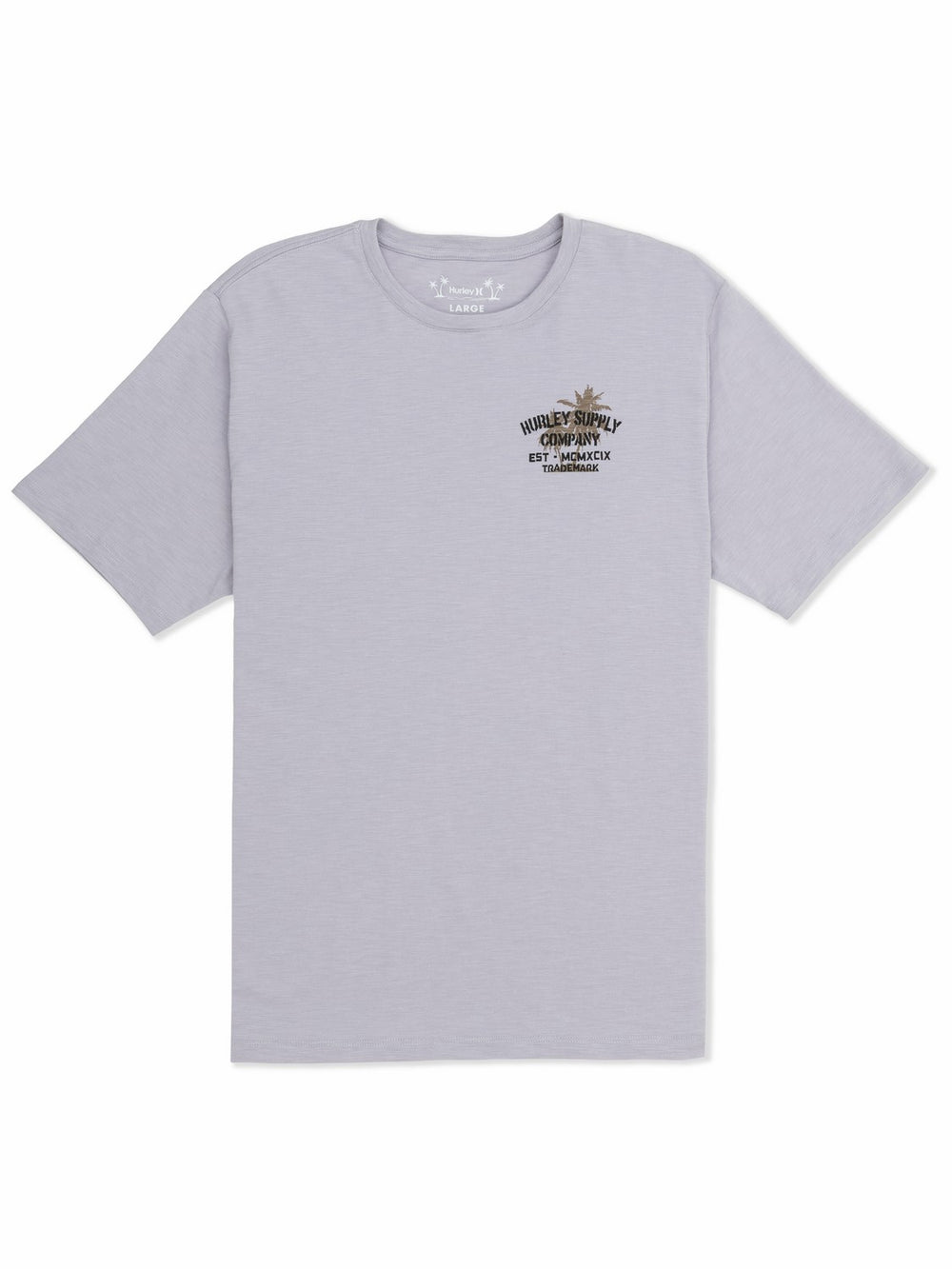 Hurley On Sale | Shape Shack Slub Short Sleeve - Light Asteroid