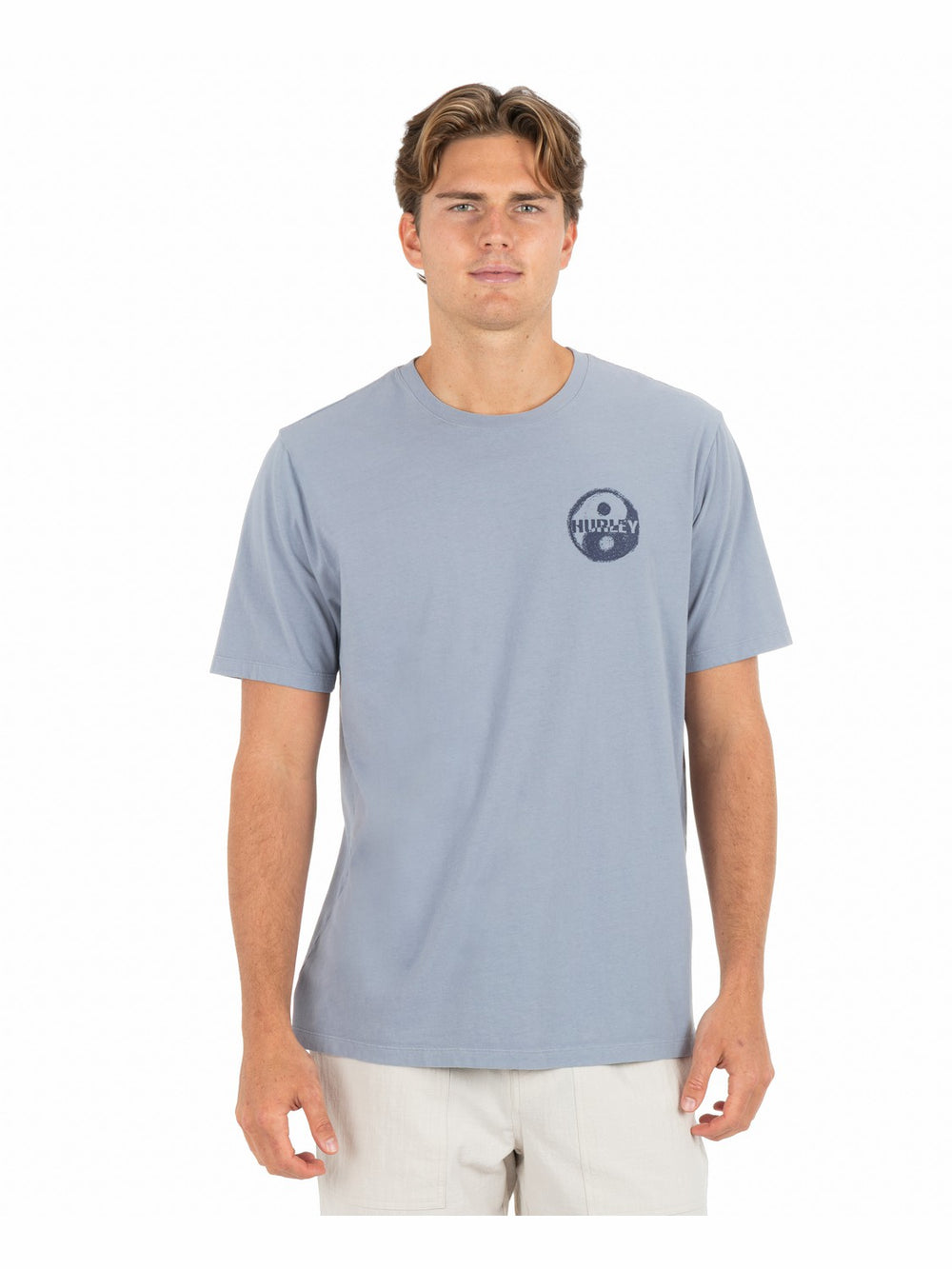 Hurley Discount | Window Of Sand Short Sleeve - Worker Blue