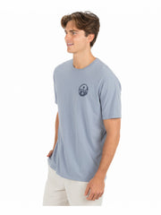 Hurley Discount | Window Of Sand Short Sleeve - Worker Blue
