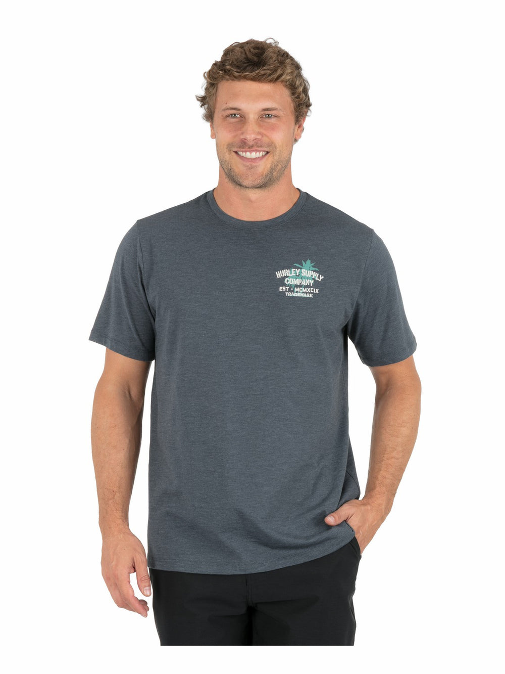 Hurley On Sale | Shape Shack Slub Short Sleeve - Destroyer