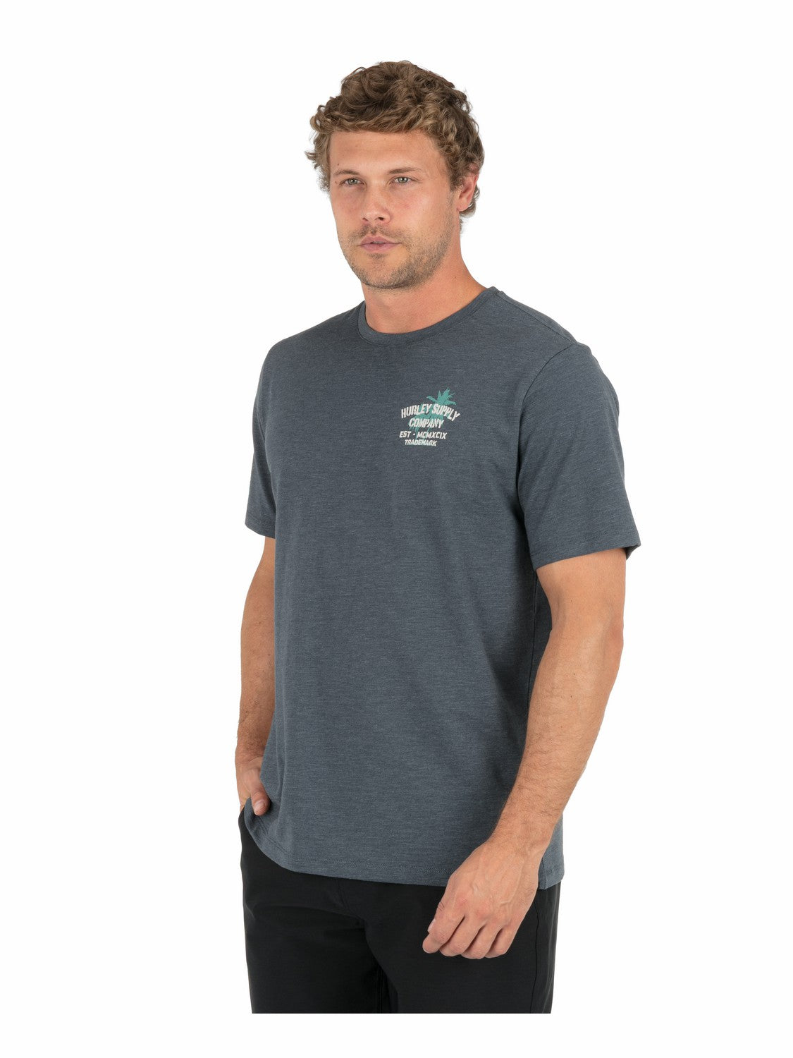 Hurley On Sale | Shape Shack Slub Short Sleeve - Destroyer