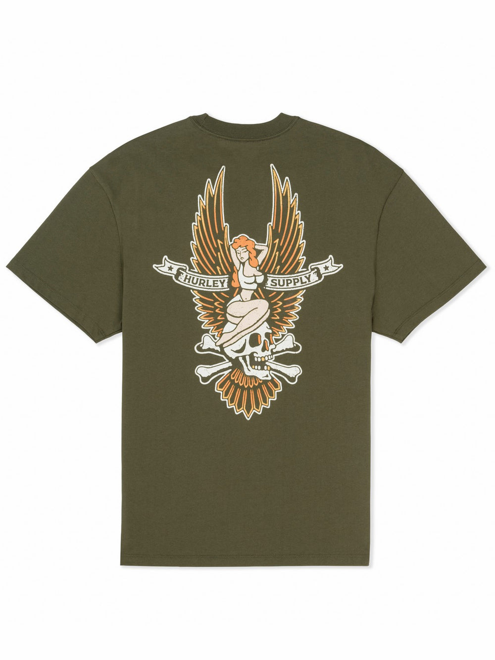 Hurley Discount | Pin-Up Short Sleeve - Cargo