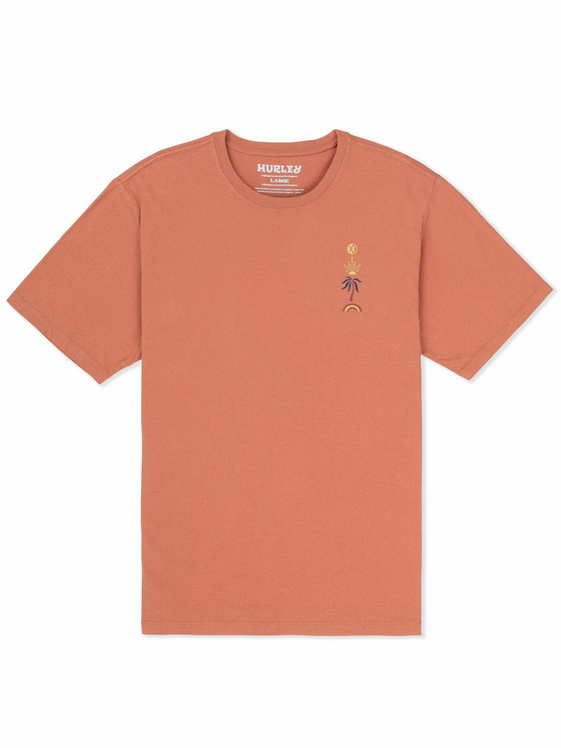 Hurley | Valley Of Water Short Sleeve - Martian Rust