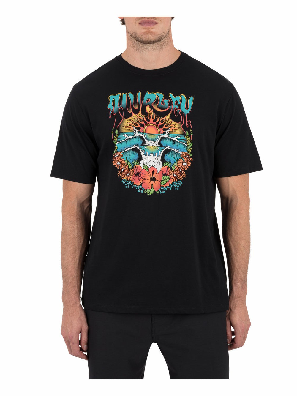 Hurley Discount | Pipeline Short Sleeve - Black