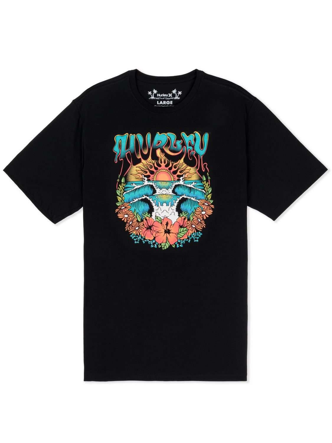 Hurley Discount | Pipeline Short Sleeve - Black
