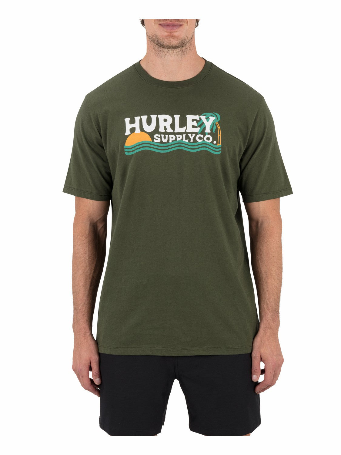 Hurley For Sale | Wet Sand Short Sleeve - Charcoal Fern