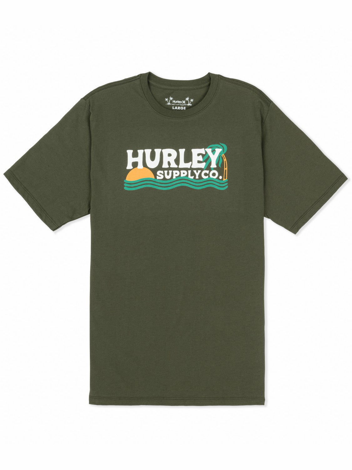 Hurley For Sale | Wet Sand Short Sleeve - Charcoal Fern