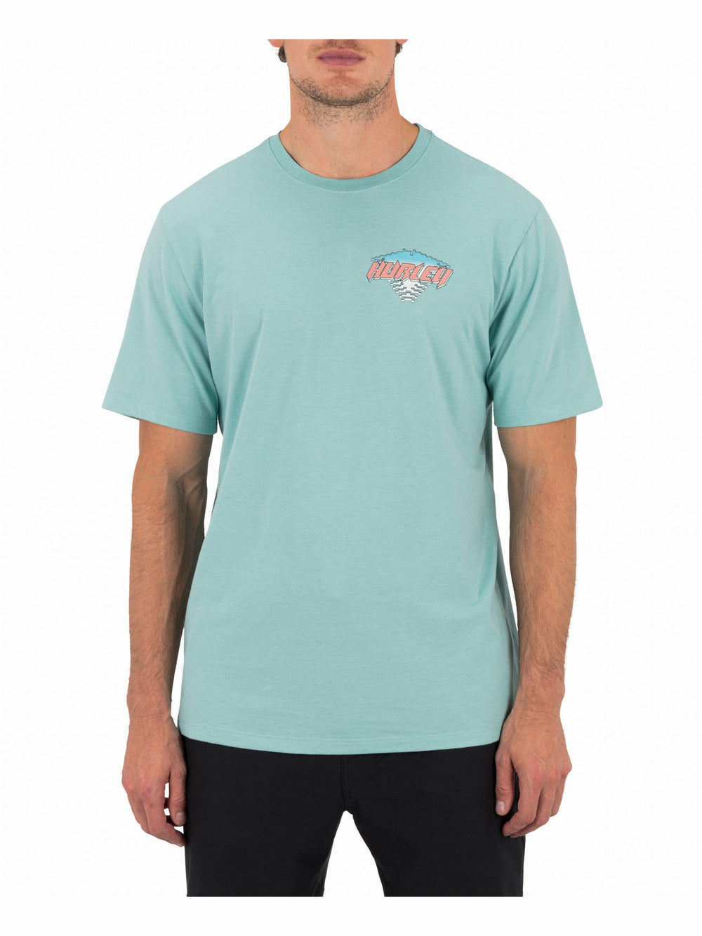 Hurley For Sale | Off The Top Short Sleeve - Broken Jade Heather