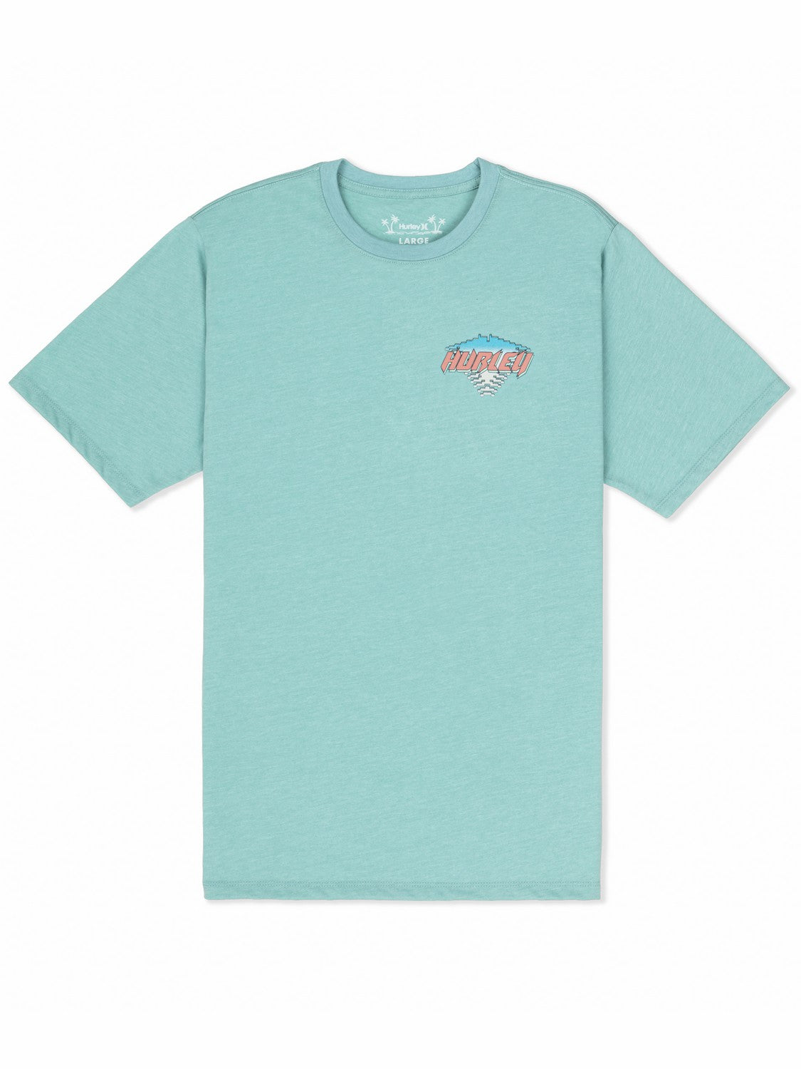 Hurley For Sale | Off The Top Short Sleeve - Broken Jade Heather