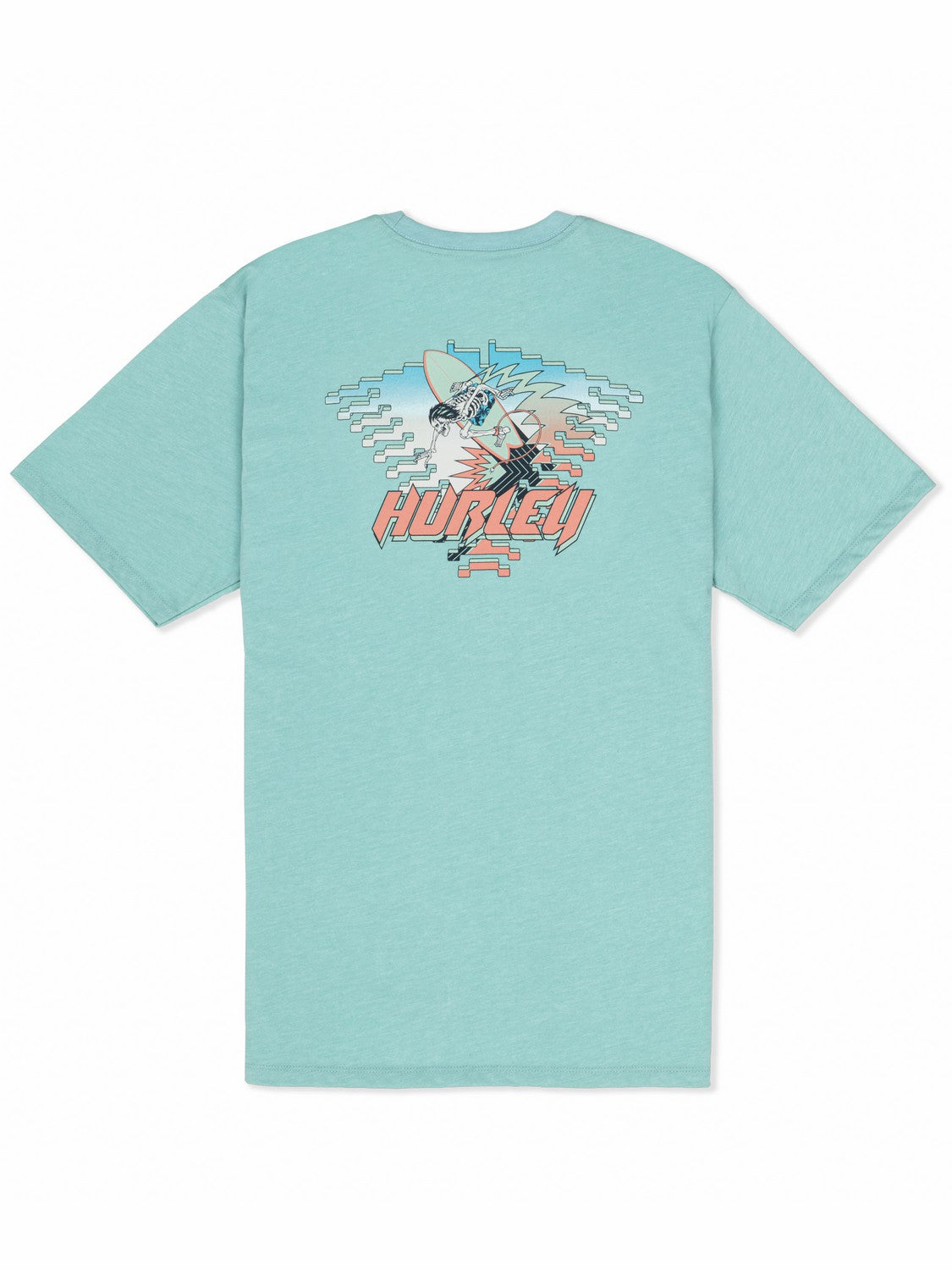 Hurley For Sale | Off The Top Short Sleeve - Broken Jade Heather