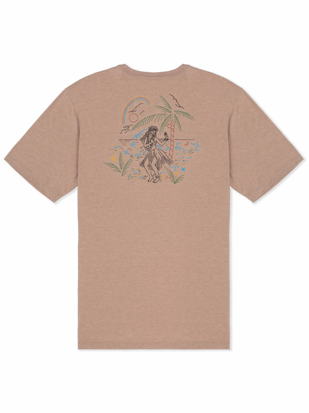 Hurley Onsale | Hula In Paradise Short Sleeve - Bristlecone Heather