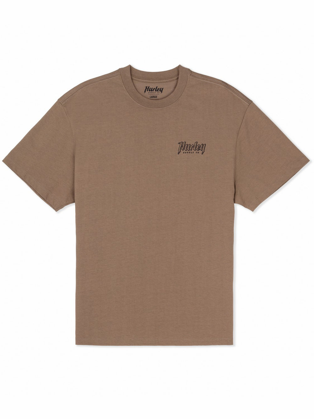 Hurley Discount | Built Outline Short Sleeve T-Shirt - Woodside