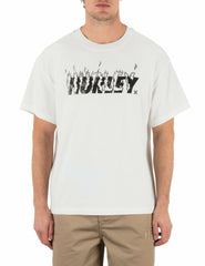 Hurley Onsale | Hurley x Travis Barker Hurley On Fire Short Sleeve Tee - White
