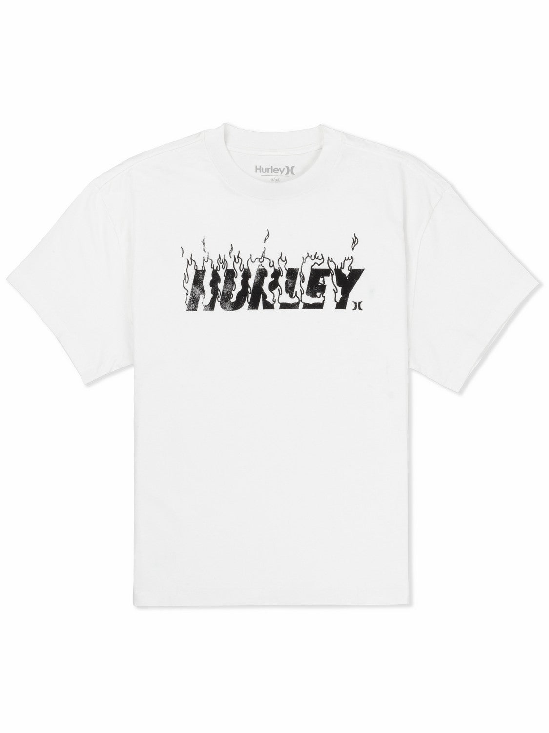 Hurley Onsale | Hurley x Travis Barker Hurley On Fire Short Sleeve Tee - White
