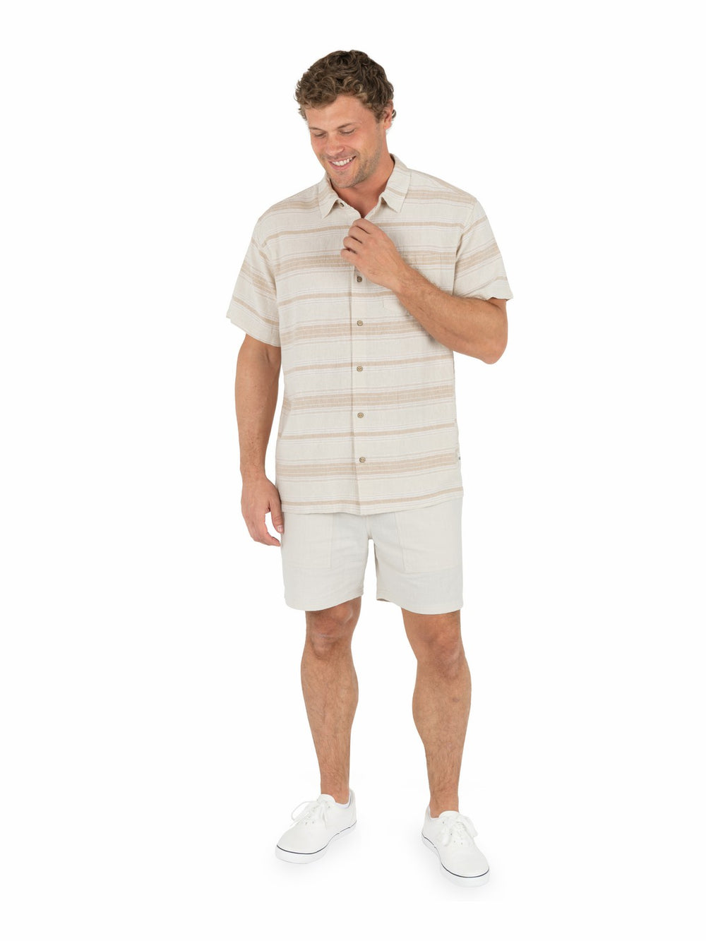 Hurley For Sale | Oceanside Short Sleeve - Bone Combo
