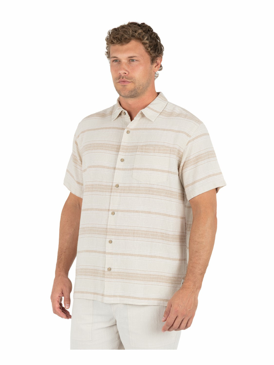Hurley For Sale | Oceanside Short Sleeve - Bone Combo