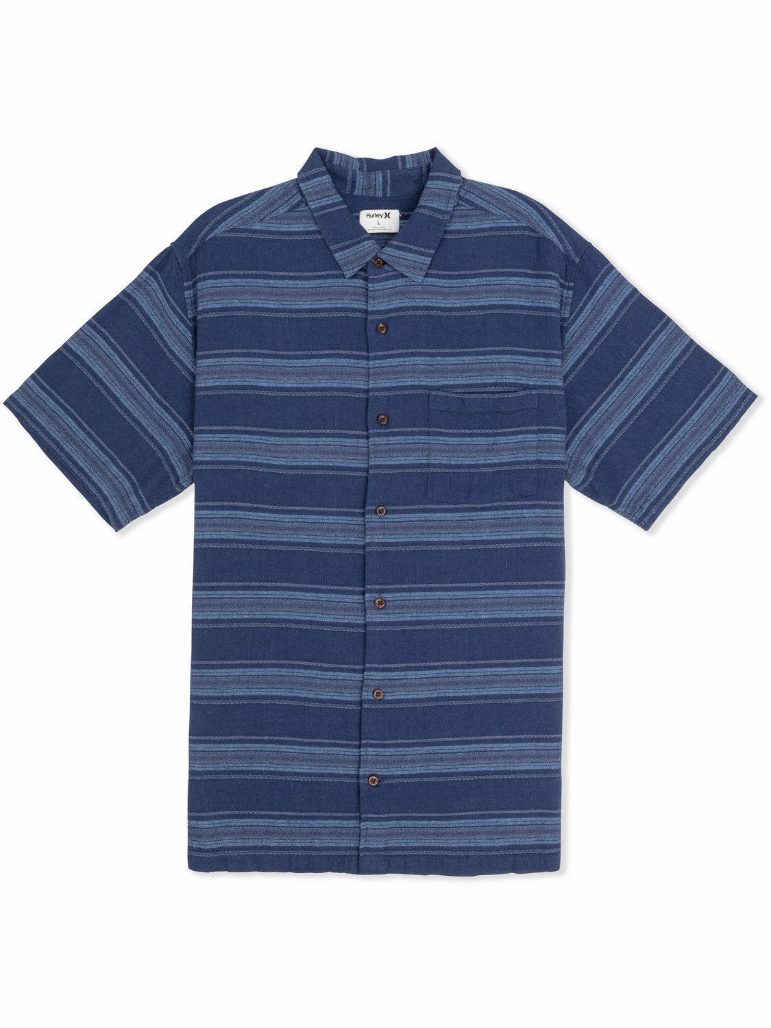 Hurley | Oceanside Short Sleeve Shirt - FOUNTAIN BLUE