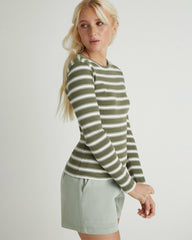 Hurley | Carmel Long Sleeve - Olive Grove