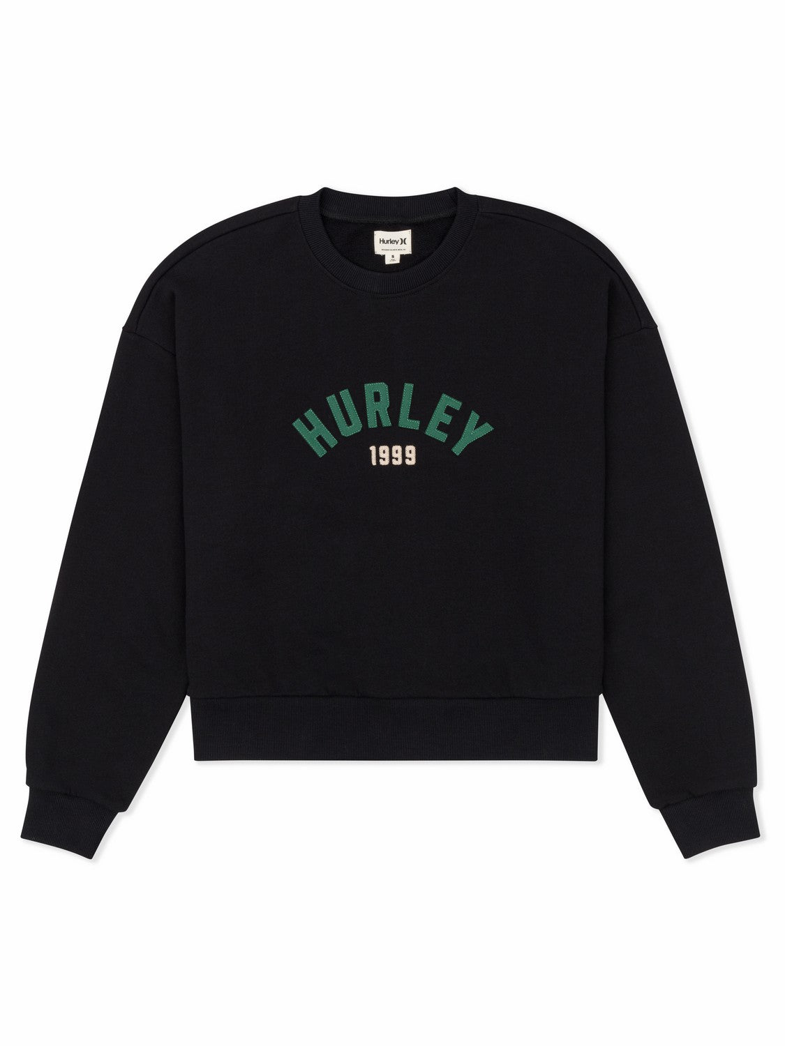 Hurley On Sale | Worthy Boxy Crew - BLACK
