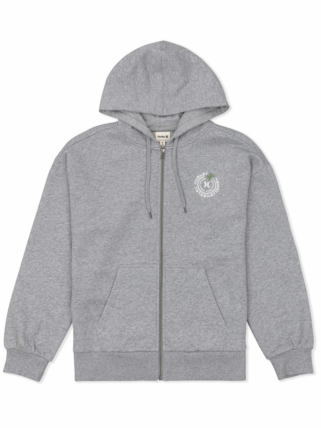 Hurley Onsale | Solamar Zip Hoodie - GREY HEATHER