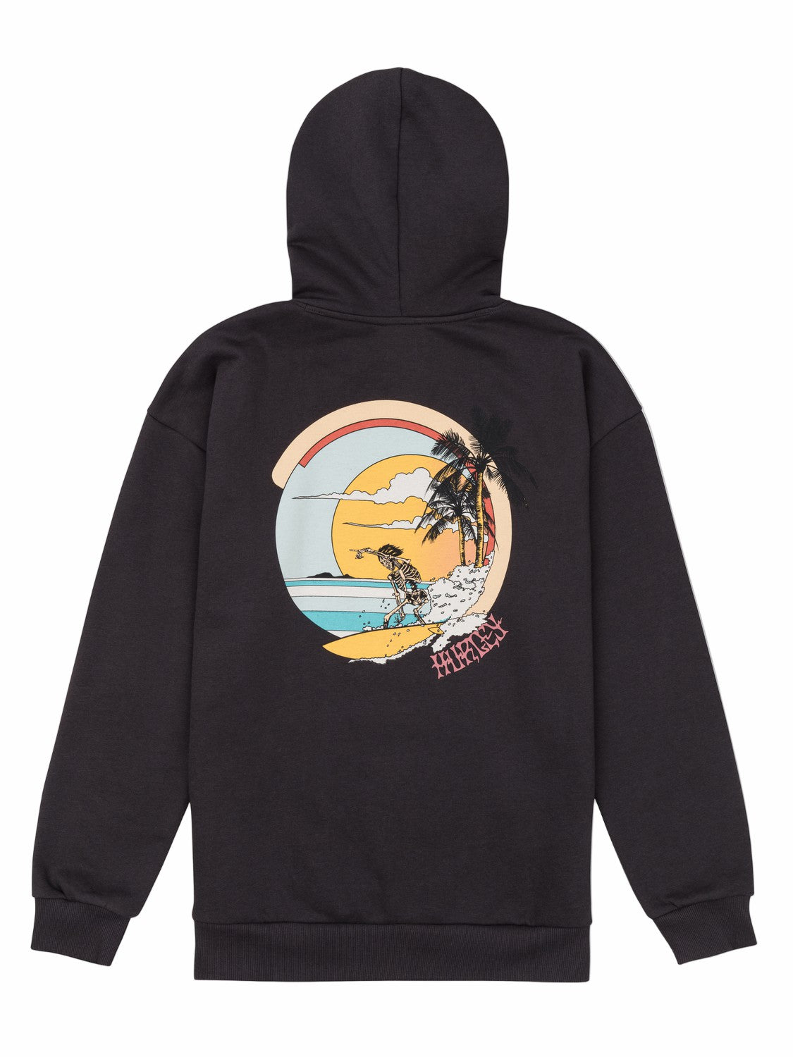 Hurley Discount | Forever Oversized Hoodie - OFF BLACK