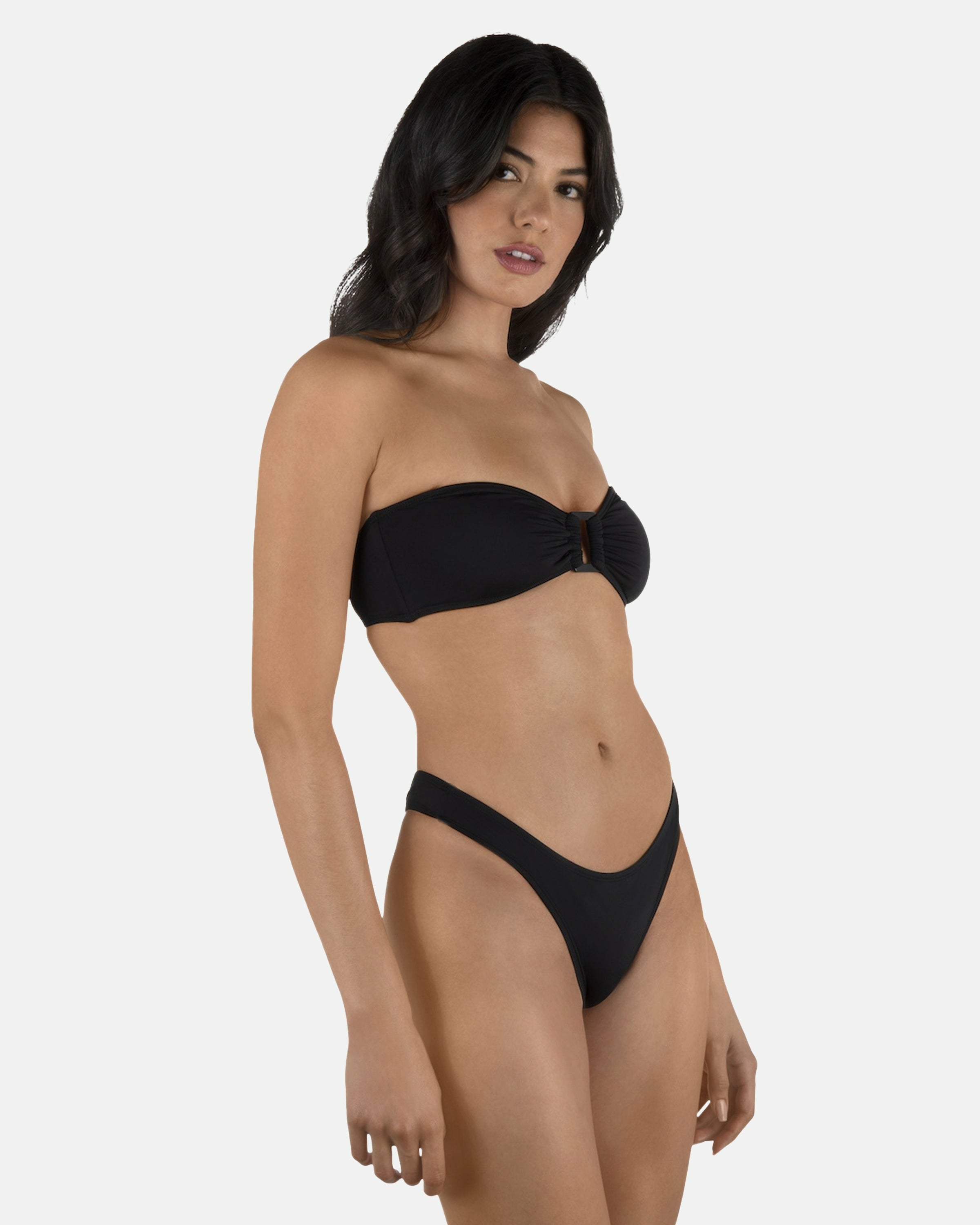 Hurley Discount | Solid Tanga Bottom - Black