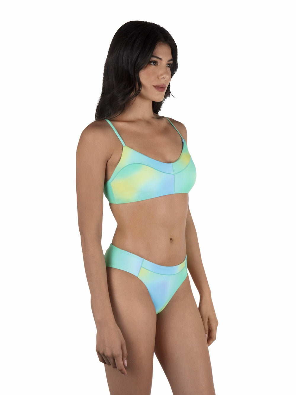 Hurley Onsale | Sunset Ombre Max Solid Bralette - Limeaide
