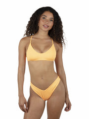 Hurley Discount | Solid V Front Skimpy - Melon