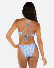 Hurley Onsale | Pua Jacquard Cheeky Tab Side Bikini Bottom - Cloud