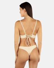 Hurley | Retro Geo Underwire Bralette - Chartreuse