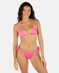Hurley For Sale | Trip Hop Ring Triangle Bikini Top - Maraschino