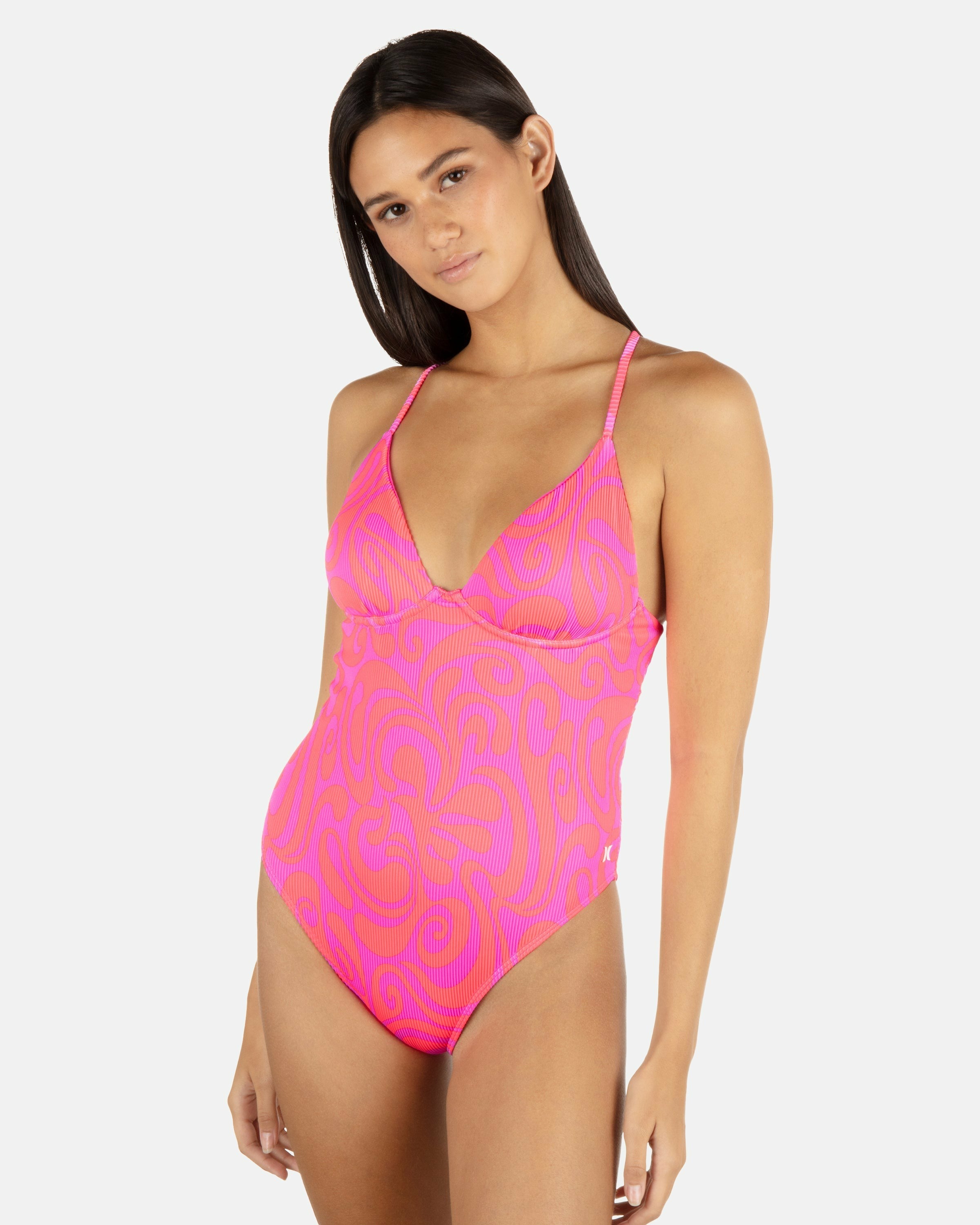 Hurley Discount | Trip Hop Moderate One Piece - Maraschino