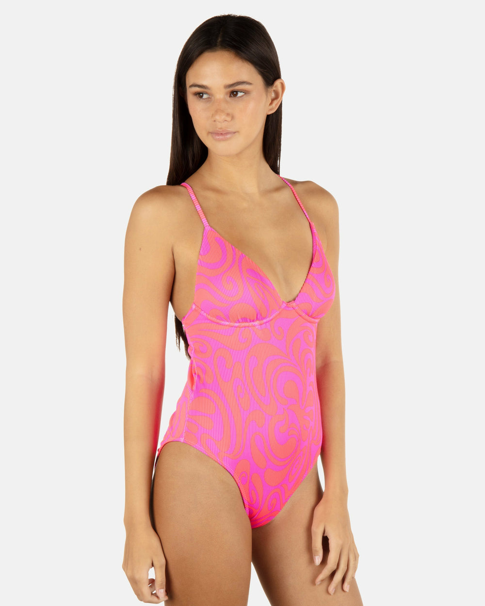 Hurley Discount | Trip Hop Moderate One Piece - Maraschino